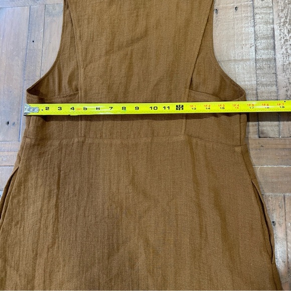 Free People Sweet Dreams Dress Womens Small Shift Sleeveless Pocket Earthy Boho - Picture 10 of 10
